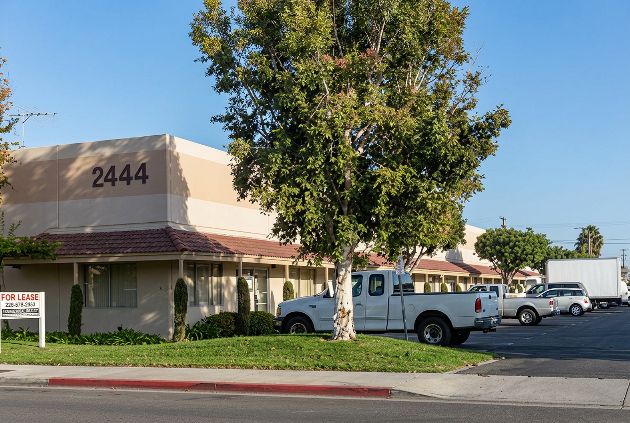 RJ Skolburg Supply Co building at 2444 Fender Ave, Fullerton, CA