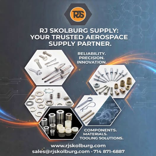 RJ Skolburg Supply Co.: Your trusted aerospace supply partner.